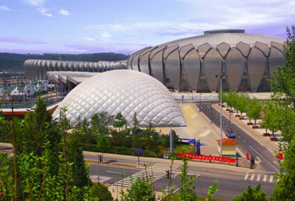 裝飾用PTFE膜結(jié)構(gòu)美學(xué)設(shè)計:色彩/透光率/造型可塑性全解讀